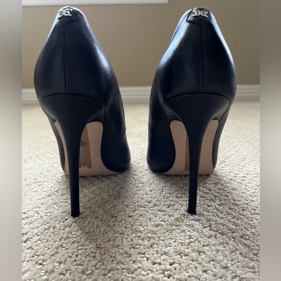 Sam Edelman Danna Pointed Toe Black Heels Size 7.5 - Picture 7 of 12